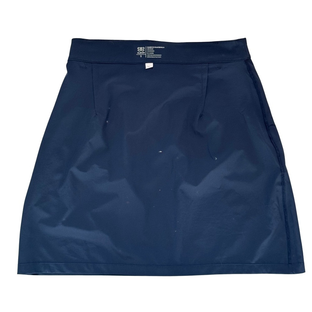 Albion Mini Cargo Skirt True Blue Small Tall Utility Stretch Skirt Athleisure - Picture 8 of 10